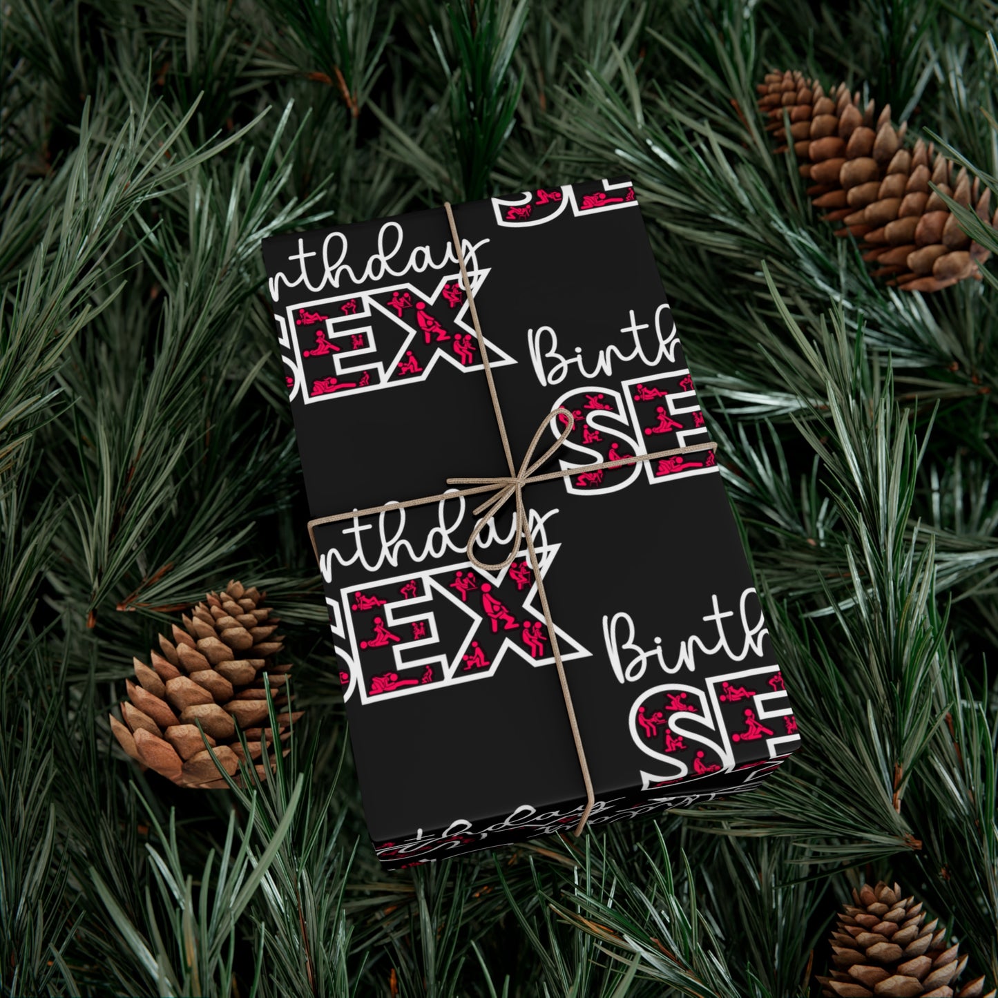 Birthdy Sex Wrapping Paper Adult Birthday Decor, Funny Gift Wrap, Unique Wrapping Paper, special occasions