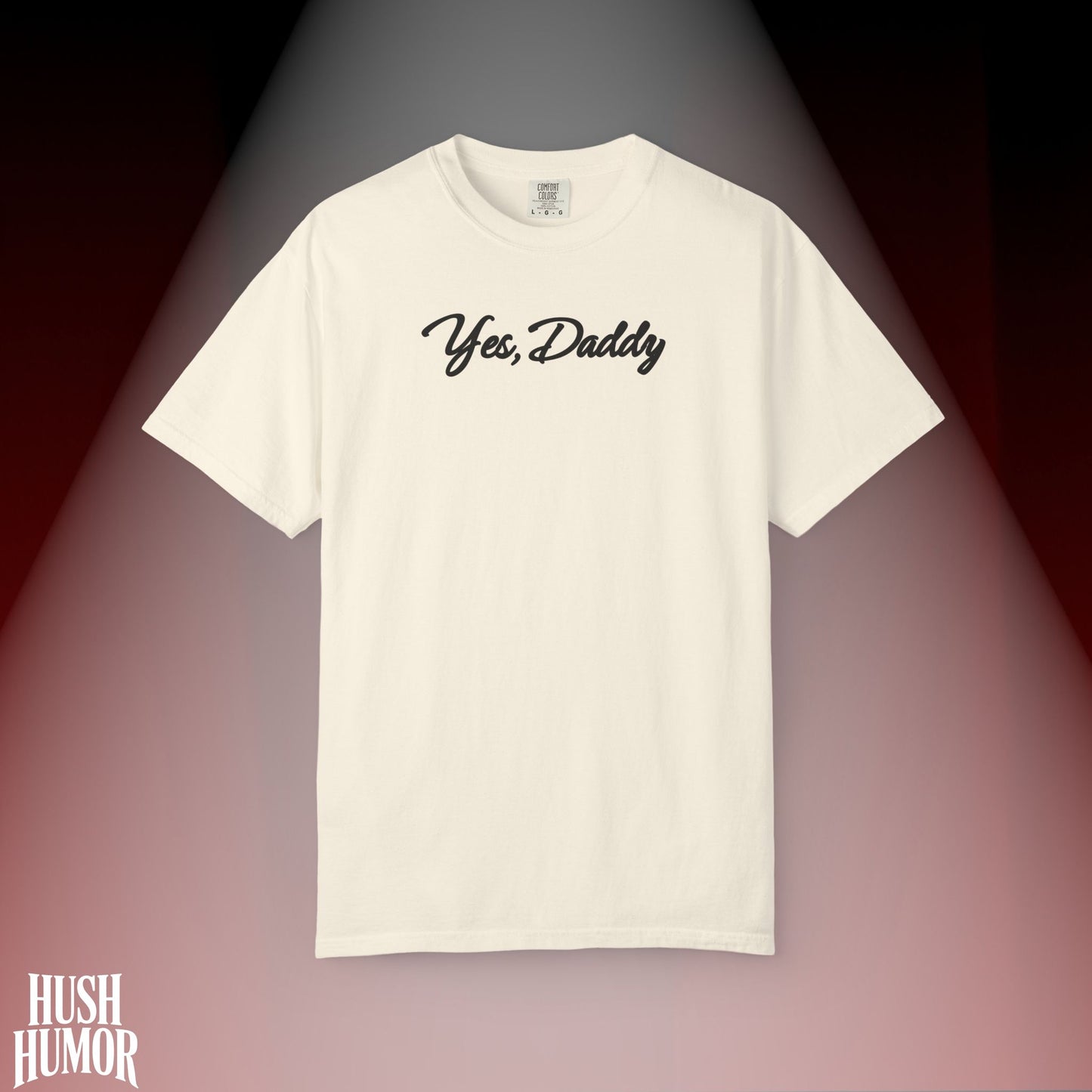 Yes Daddy Shirt – Submissive Wife T-Shirt, Naughty BDSM Graphic Tee for Women, NSFW Dirty Sex Shirt, Offensive Inappropriate Couple Party Shirt
