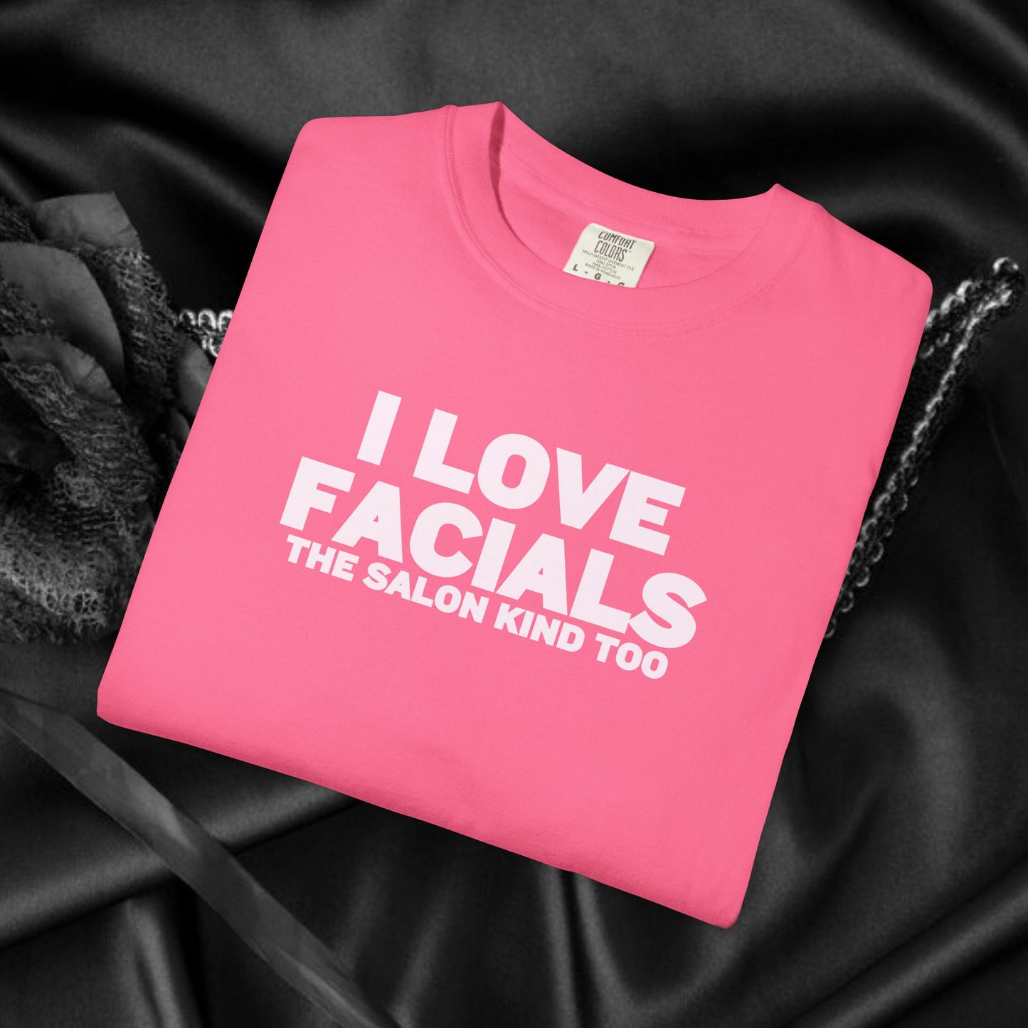 I Love Facials Funny Tee, Female Dom Blow Job Shirt, NSFW Inappropriate, Offensive Shirt, Female