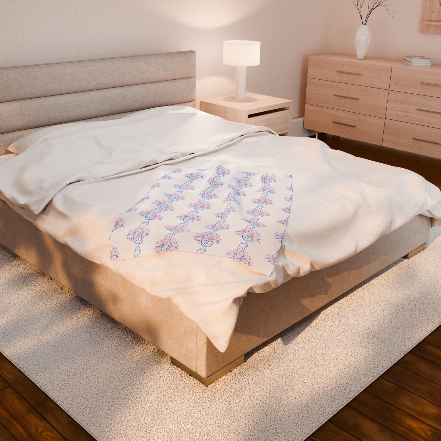 Pretty Penis Blanket Fun Adult Cozy Gift Penis blanket gag gift Soft Naughty Dong Throw Rude C*ck Blanket, Fun Velveteen Plush Blanket