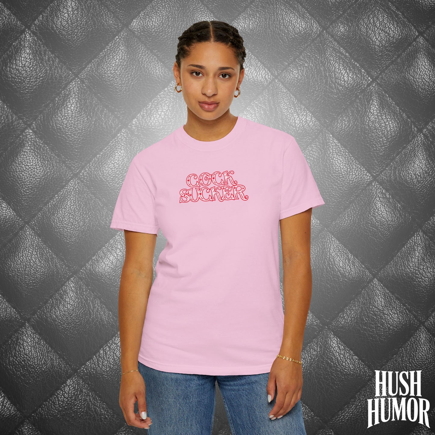 C*ck Sucker T-Shirt – Naughty Girl Comfort Colors Tee, Sexy Hot Wife Shirt, Offensive NSFW Graphic, Inappropriate tee