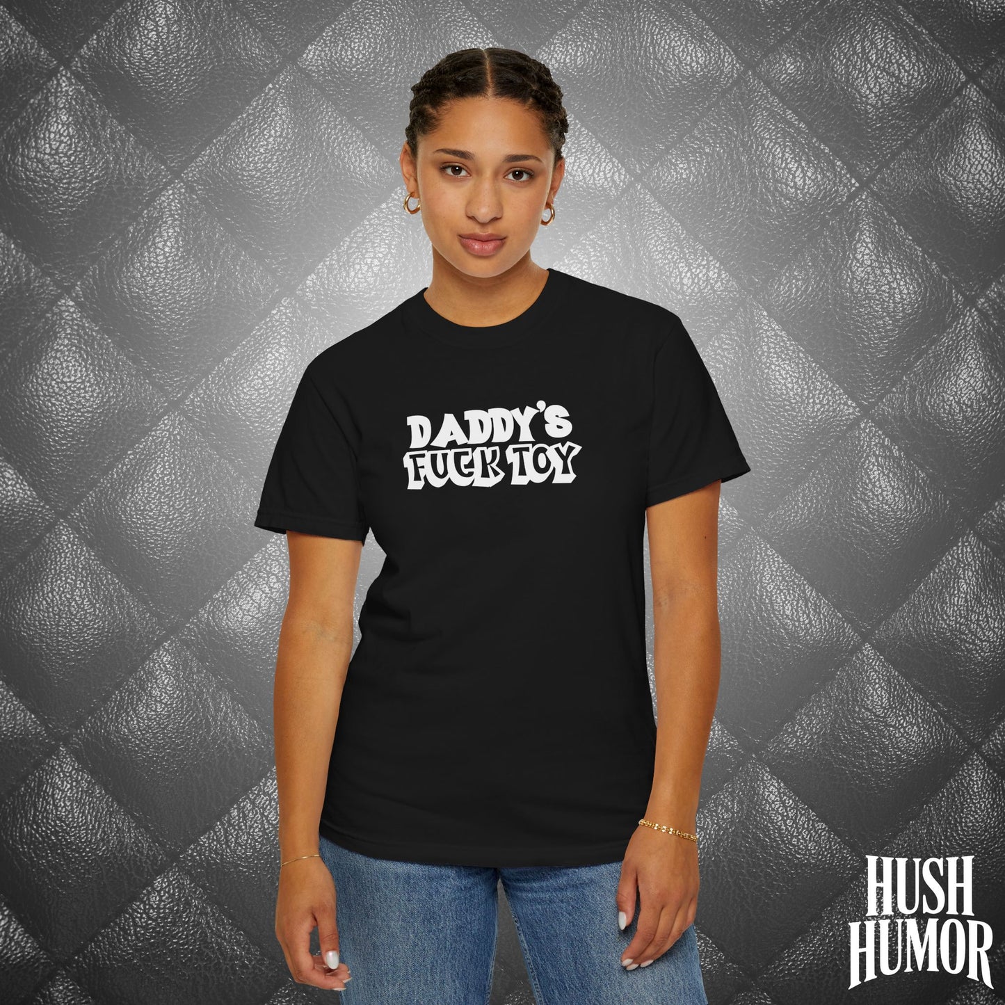 Daddy’s F*ck Toy Shirt – BDSM Submissive T-Shirt, Kinky DDLG Apparel, Naughty NSFW Shirt for Brats, Dirty Adult Play Wear, Inappropriate Sub Gift