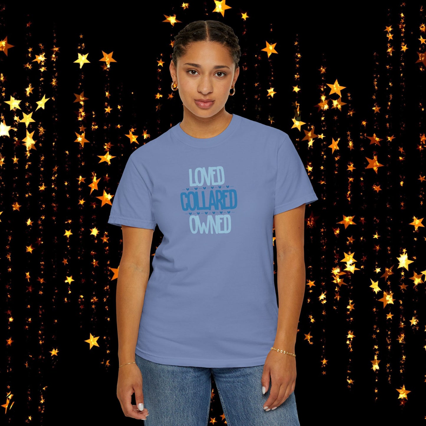 Submissive T-shirt, Loved Collared Owned Tee, Submissive Wife Gift