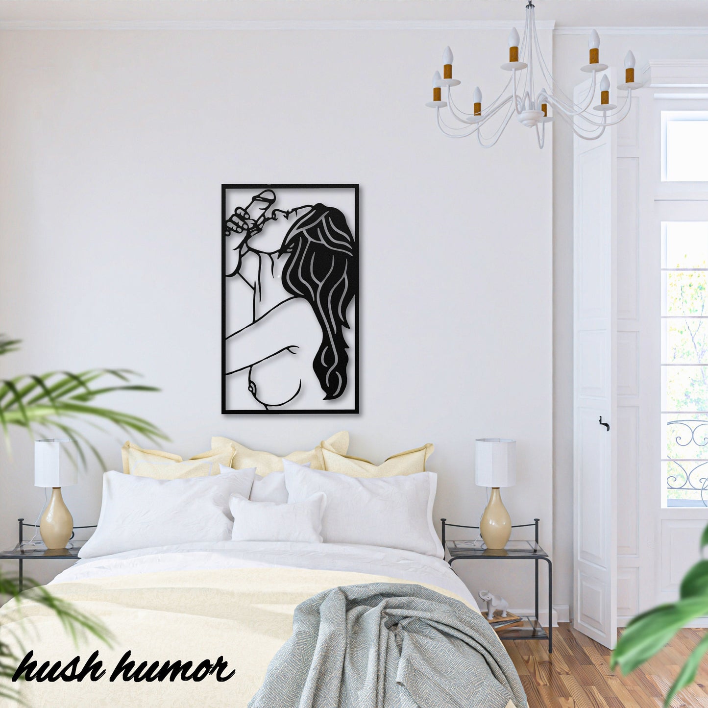 Blow Job Art, I Got You, Intimate Master Bedroom Art, seductive bedroom art work