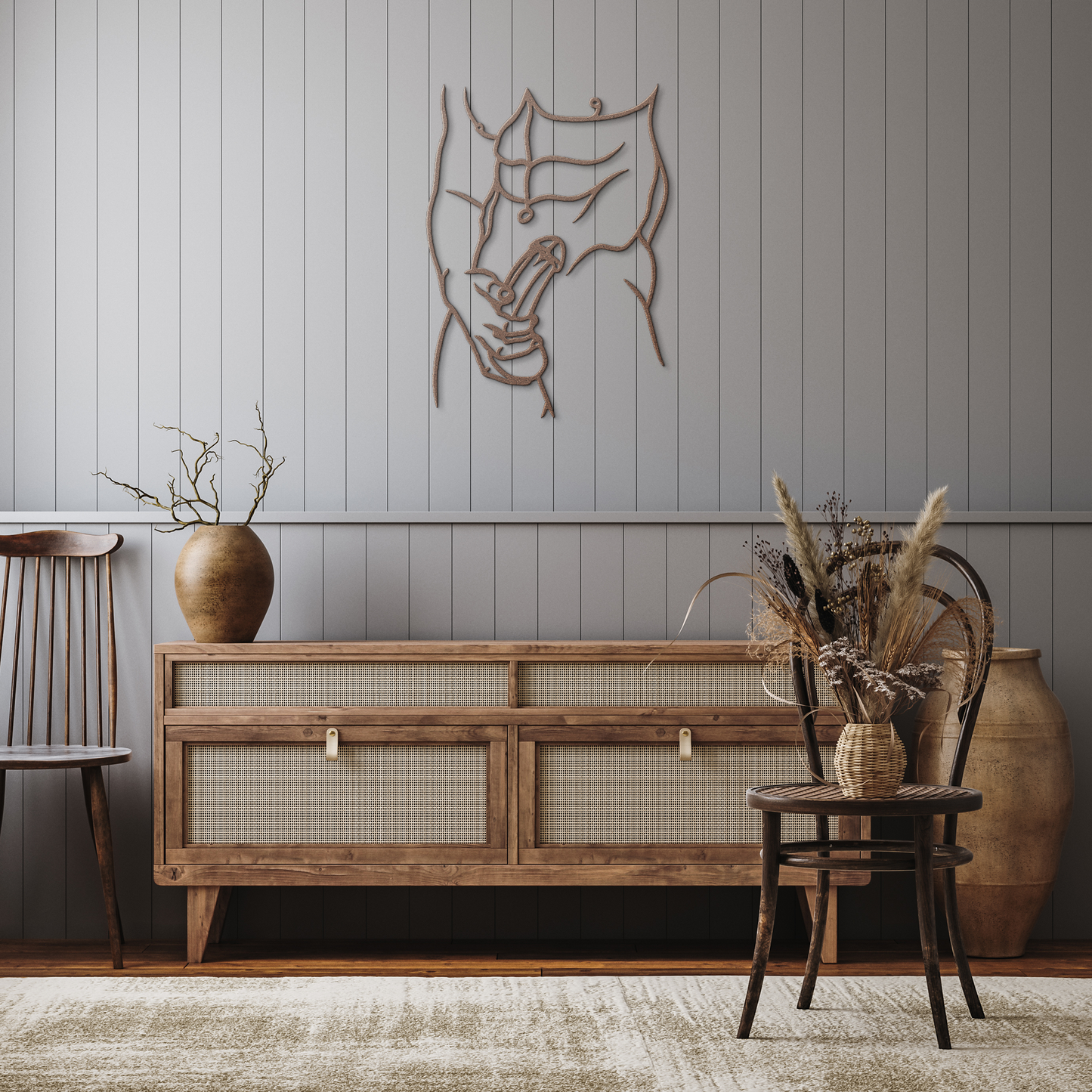 Bdsm_Oral_Sex_wall_decor_erotic_sexy_be_Copper_Rustic_Hallway_Mockup.png