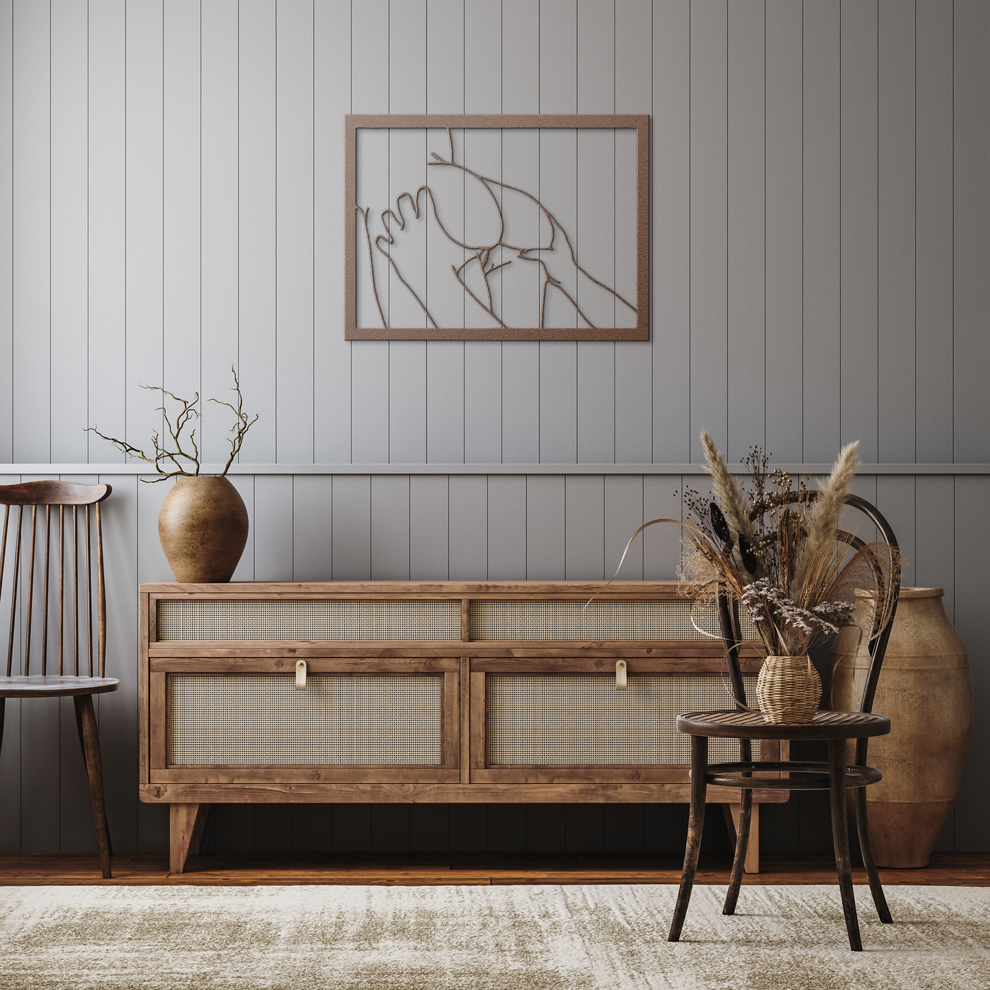 Bdsm_Oral_Sex_wall_decor_erotic_sexy_be_Copper_Rustic_Hallway_Mockup.png