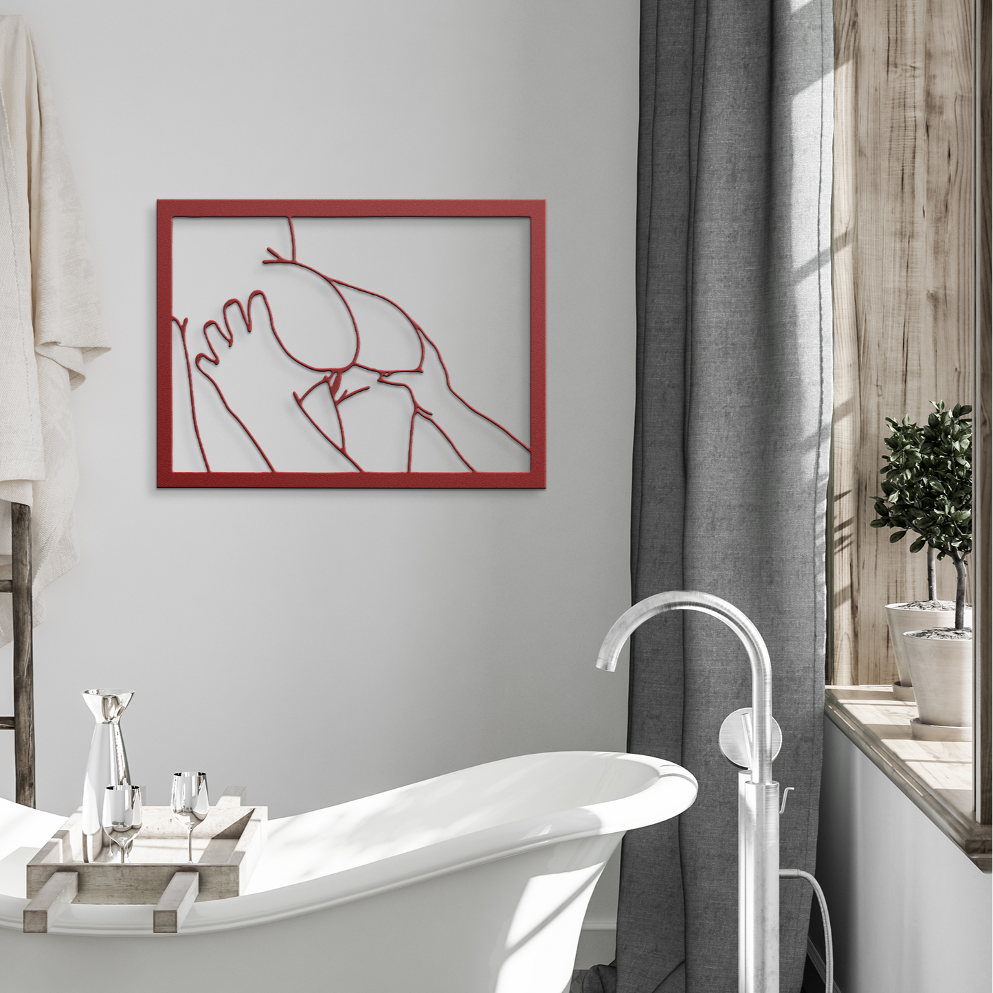 Bdsm_Oral_Sex_wall_decor_erotic_sexy_be_Red_Modern_Bathroom_Mockup.png