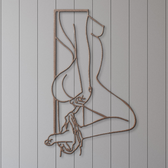 Erotic_Naked_Female_Bedroom_Art_Sexy_Be_Copper_Rustic_Hallway_Mockup.png