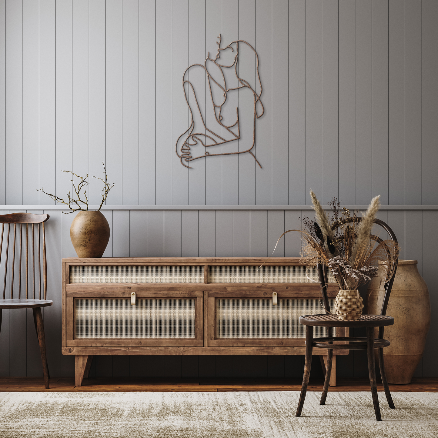 Lesbian_Lovers_Embrace_Metal_Sexy_Bedroo_Copper_Rustic_Hallway_Mockup.png