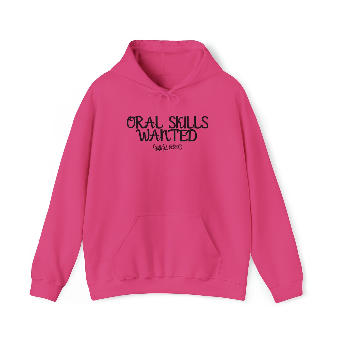 Funny Graphic Sweatshirt – Oral Skills Wanted Apply Below | Naughty Gift for Her | Dirty Birthday, Anniversary, or Holiday Gift for Kinky Women
