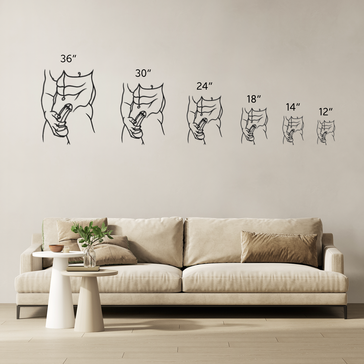 gay male wall decor