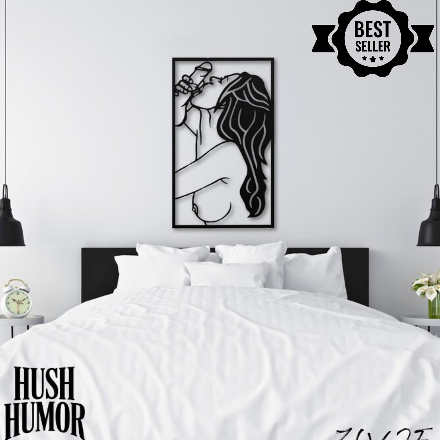 Blow Job Art, I Got You, Intimate Master Bedroom Art, seductive bedroom art work