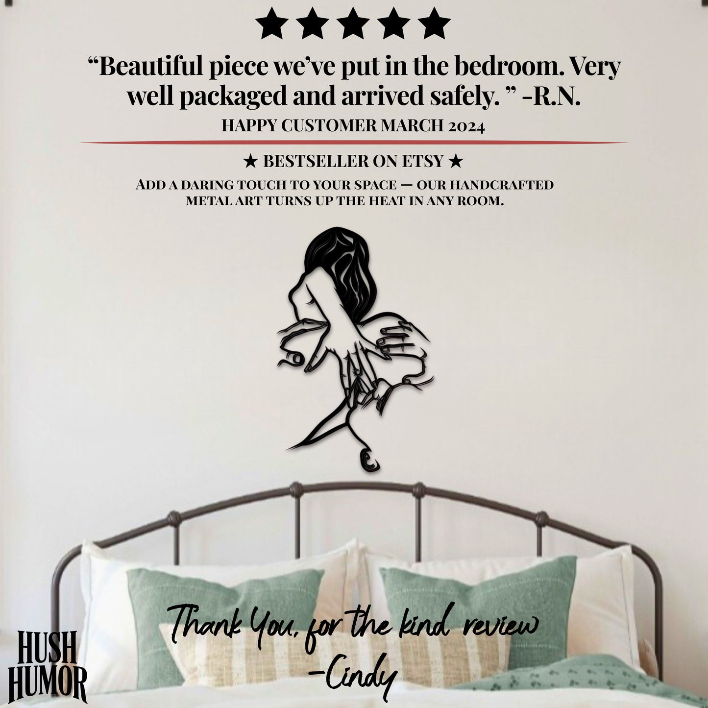 Let Me Open Me For You | Female Dom Kinky Bedroom Decor