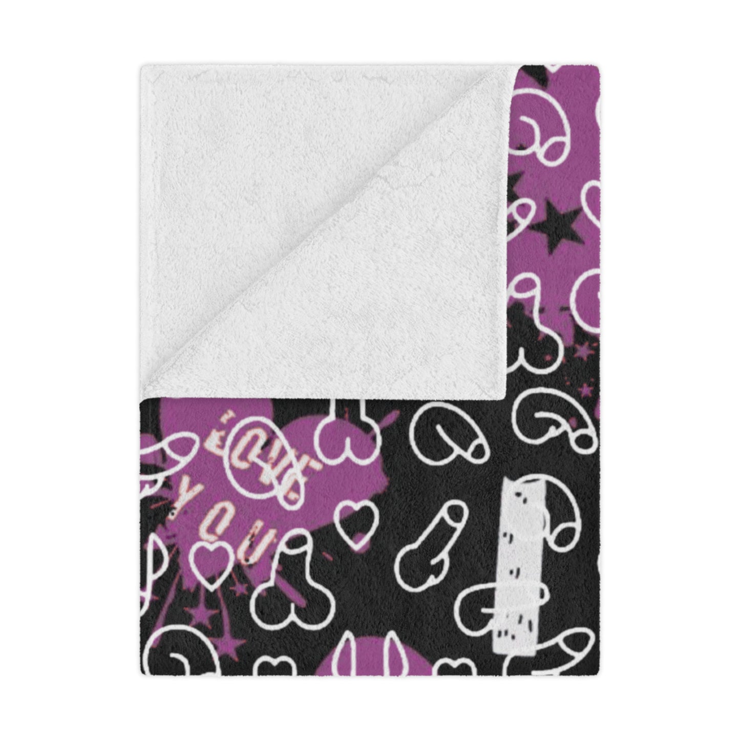 Penis Blanket Minky Blanket | Cozy Throw for Gifts, Soft Blanket, Warm Adult Themed blanket