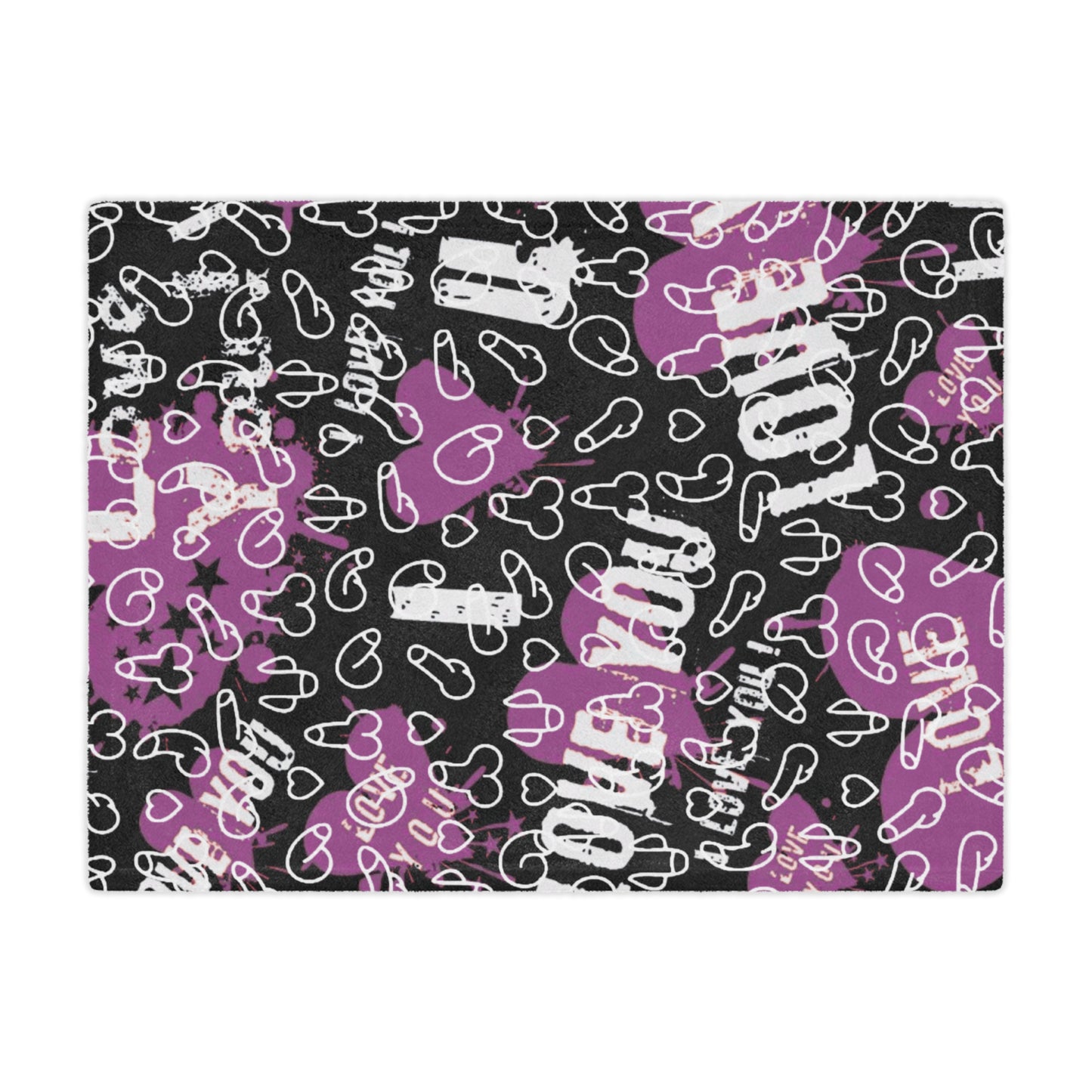 Penis Blanket Minky Blanket | Cozy Throw for Gifts, Soft Blanket, Warm Adult Themed blanket