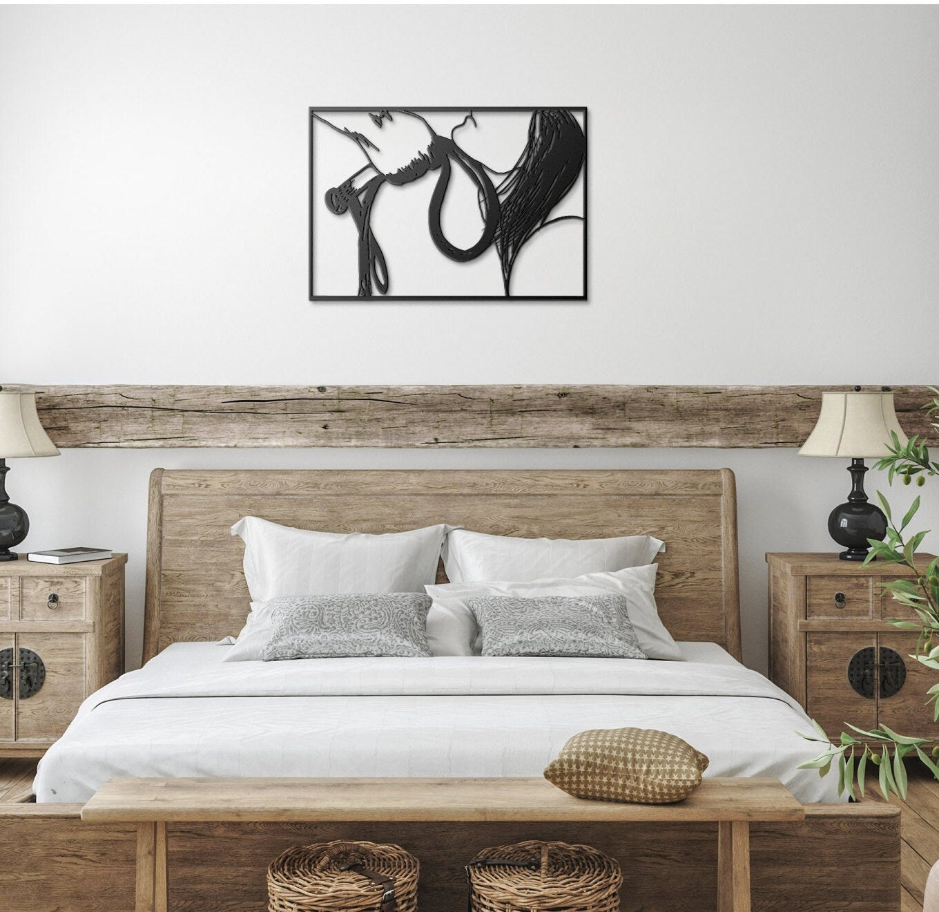 Whipping Submissive BDSM Spanking Decor, BDSM Metal Wall Art