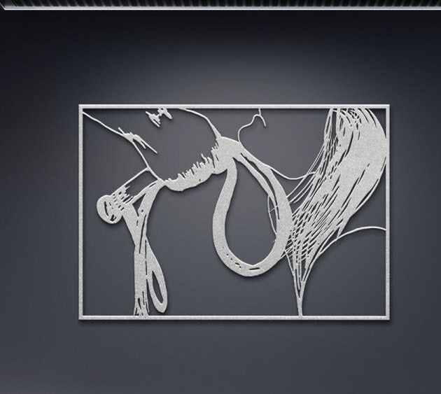 Whipping Submissive BDSM Spanking Decor, BDSM Metal Wall Art