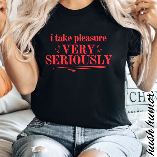 FEMdom T-Shirt | Naughty BDSM Lifestyle Tee | Sexy NSFW Pleasure Shirt | Offensive Shocking Gift for Hot Wife | Kinky Summer Party Top