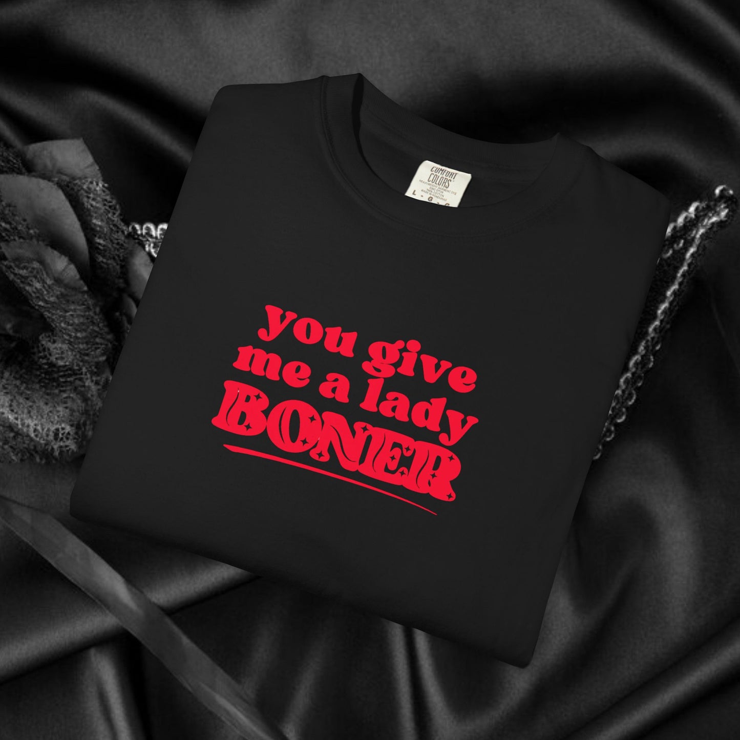 FEMdom T-Shirt, BDSM Lifestyle, Naughty Summer Party Tee, Funny Saying tshirt you give me a lady boner dirty gift for hot wife