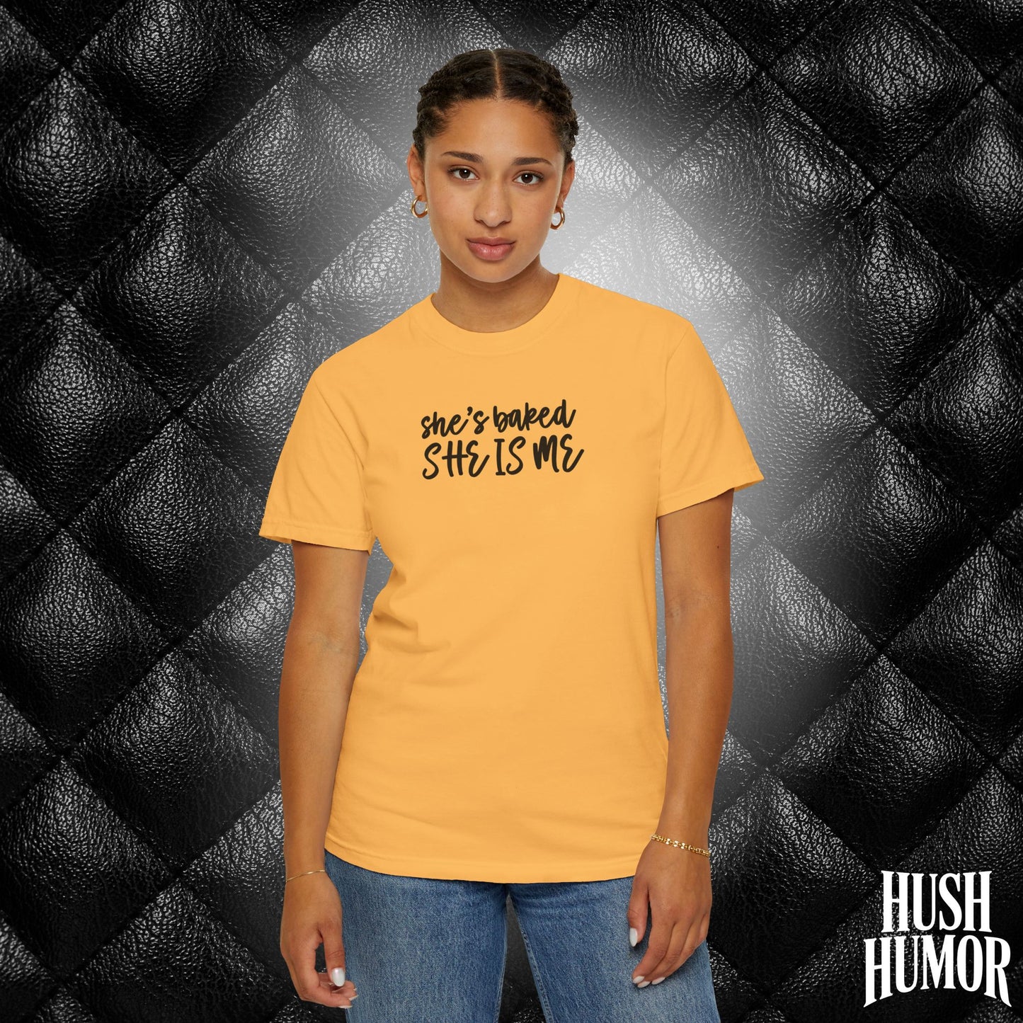 She’s Baked | Stoner Girl Weed T-Shirt for Women | Cute Pothead Gift Idea