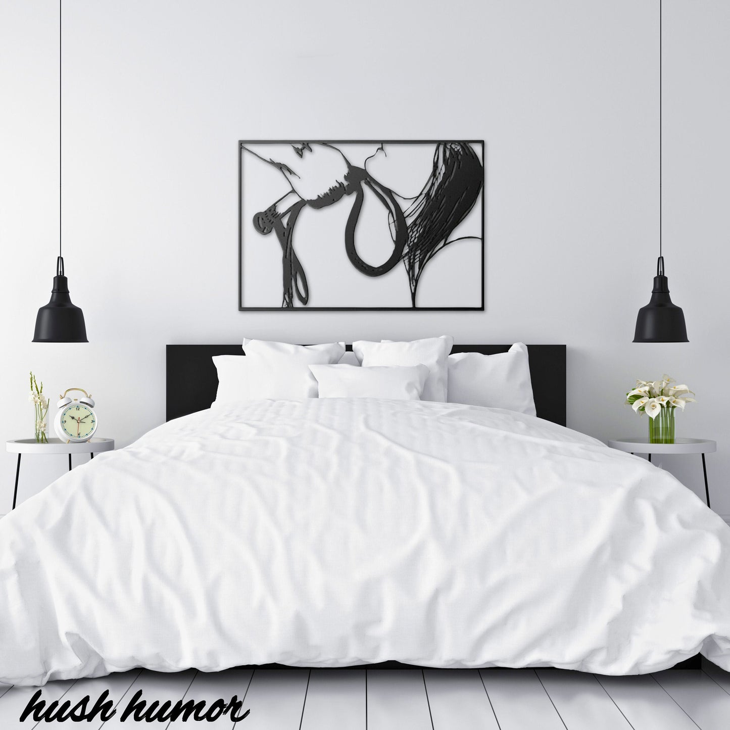 Whipping Submissive BDSM Spanking Decor, BDSM Metal Wall Art