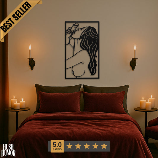 Blow Job Art, I Got You, Intimate Master Bedroom Art, seductive bedroom art work