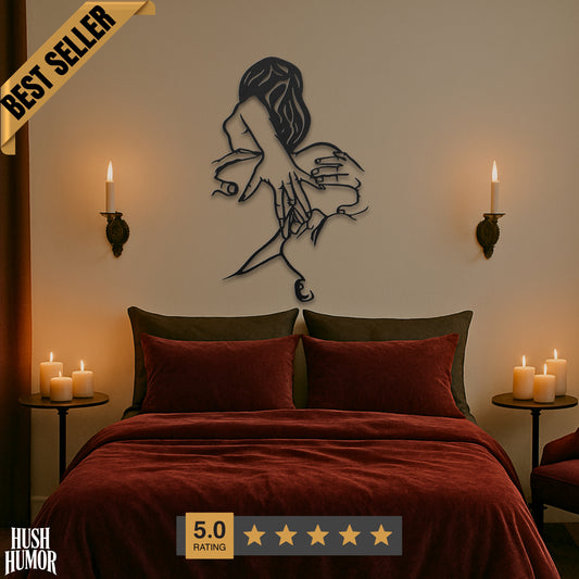 Let Me Open Me For You | Female Dom Kinky Bedroom Decor